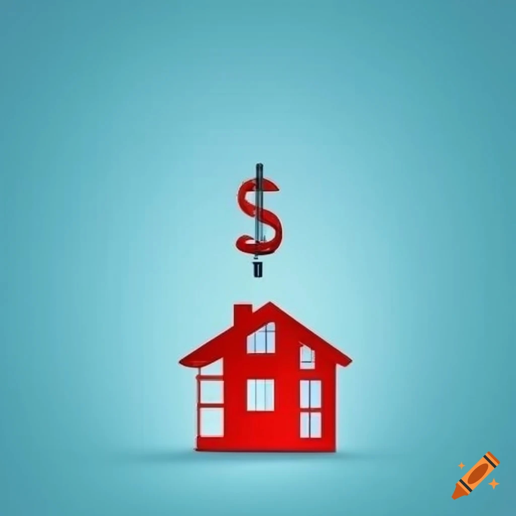 Simple graph showing high selling market property