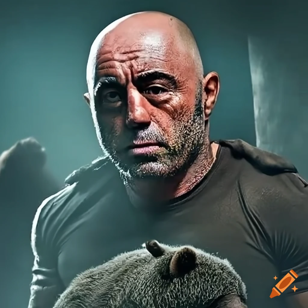 Joe Rogan next to a bear with the words Rogan Insight Highlights