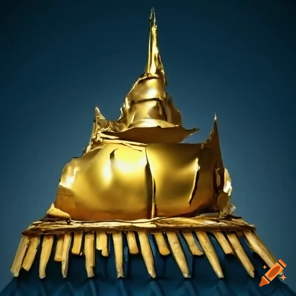 Golden roof damage