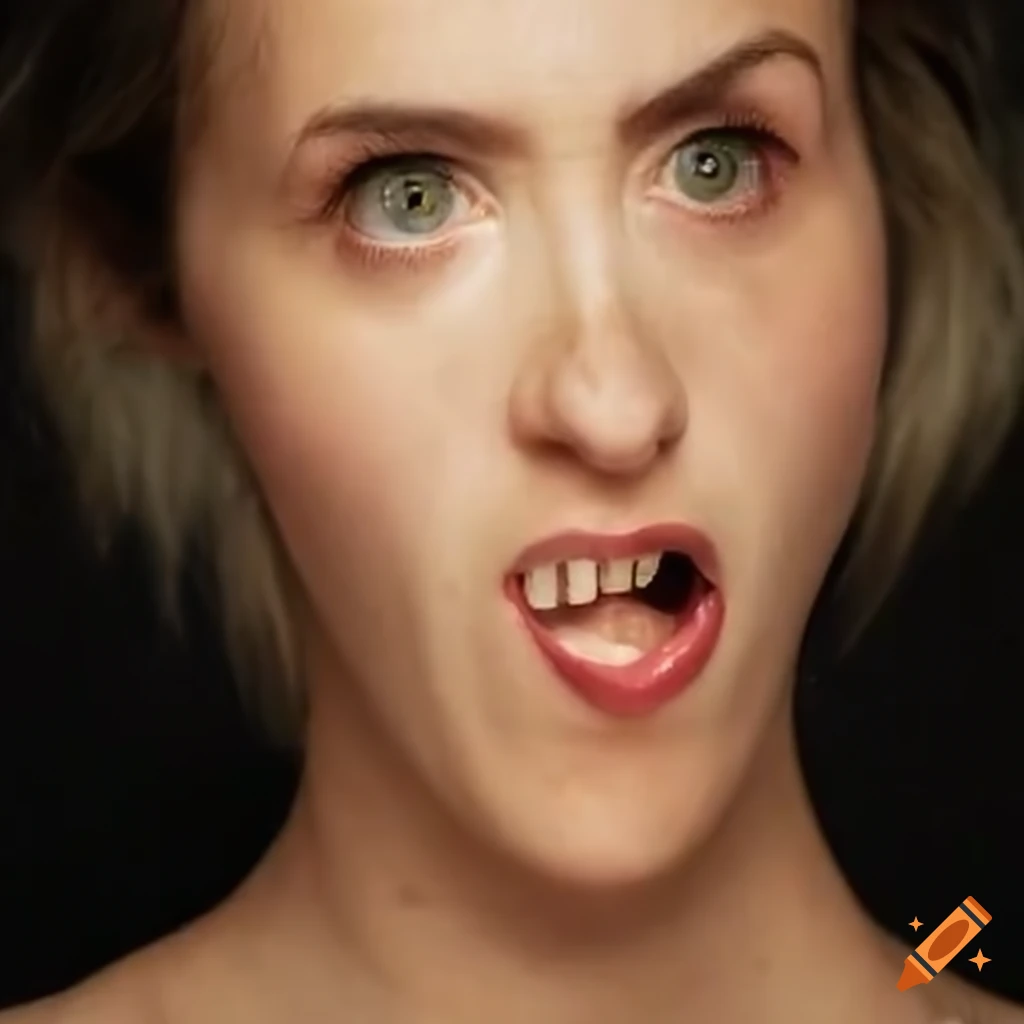 Expression of disgust