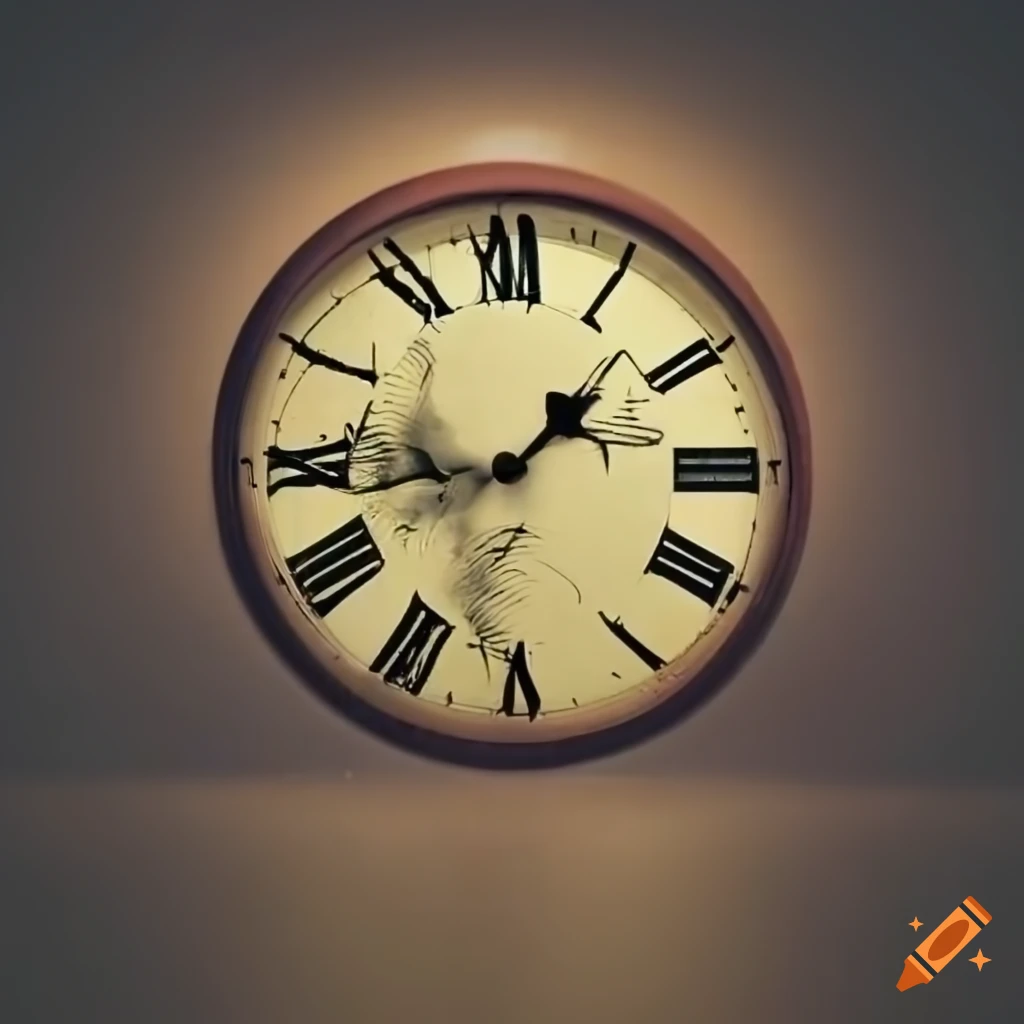 Clock on Craiyon