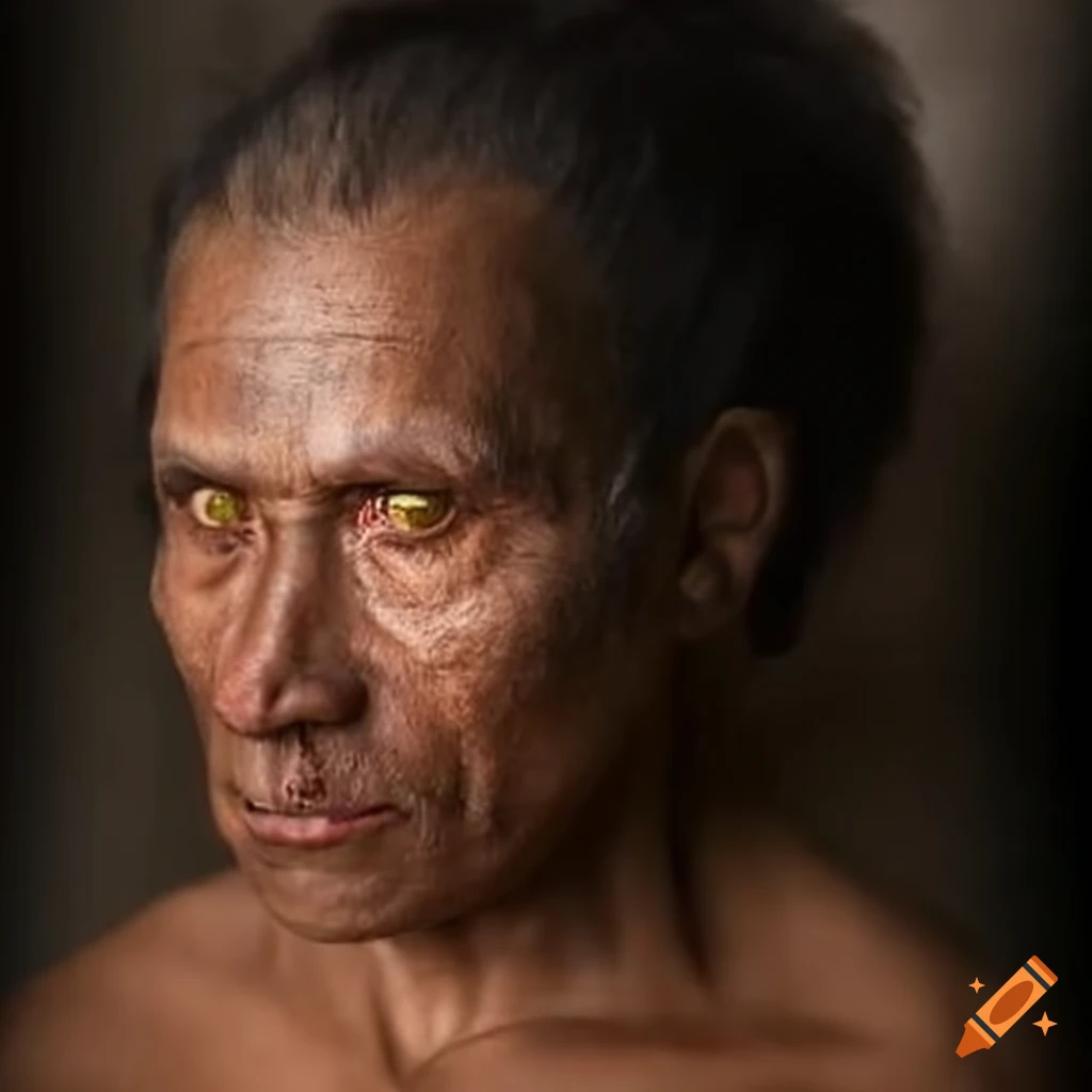 Half Indian human half werewolf character
