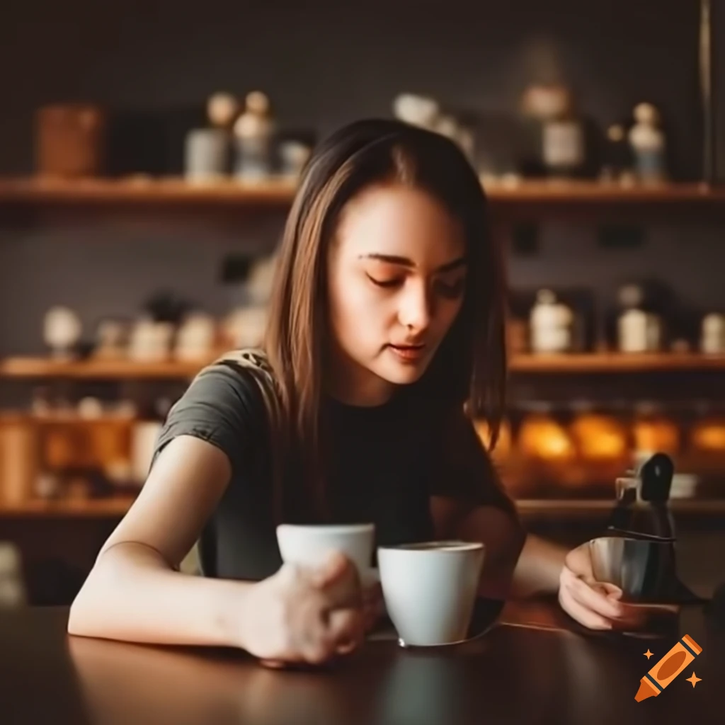 Training session at a coffee shop in Kyiv