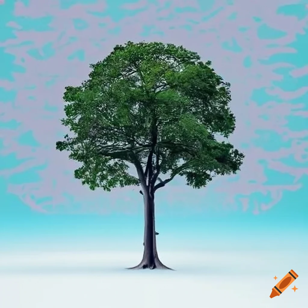 Central tree representing engineering with branches for Marketing, Sales, HR, and Finance