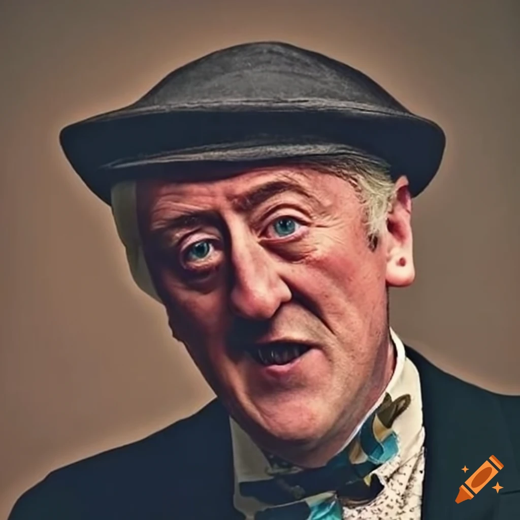 Nicholas Lyndhurst catching a hat in a British pub