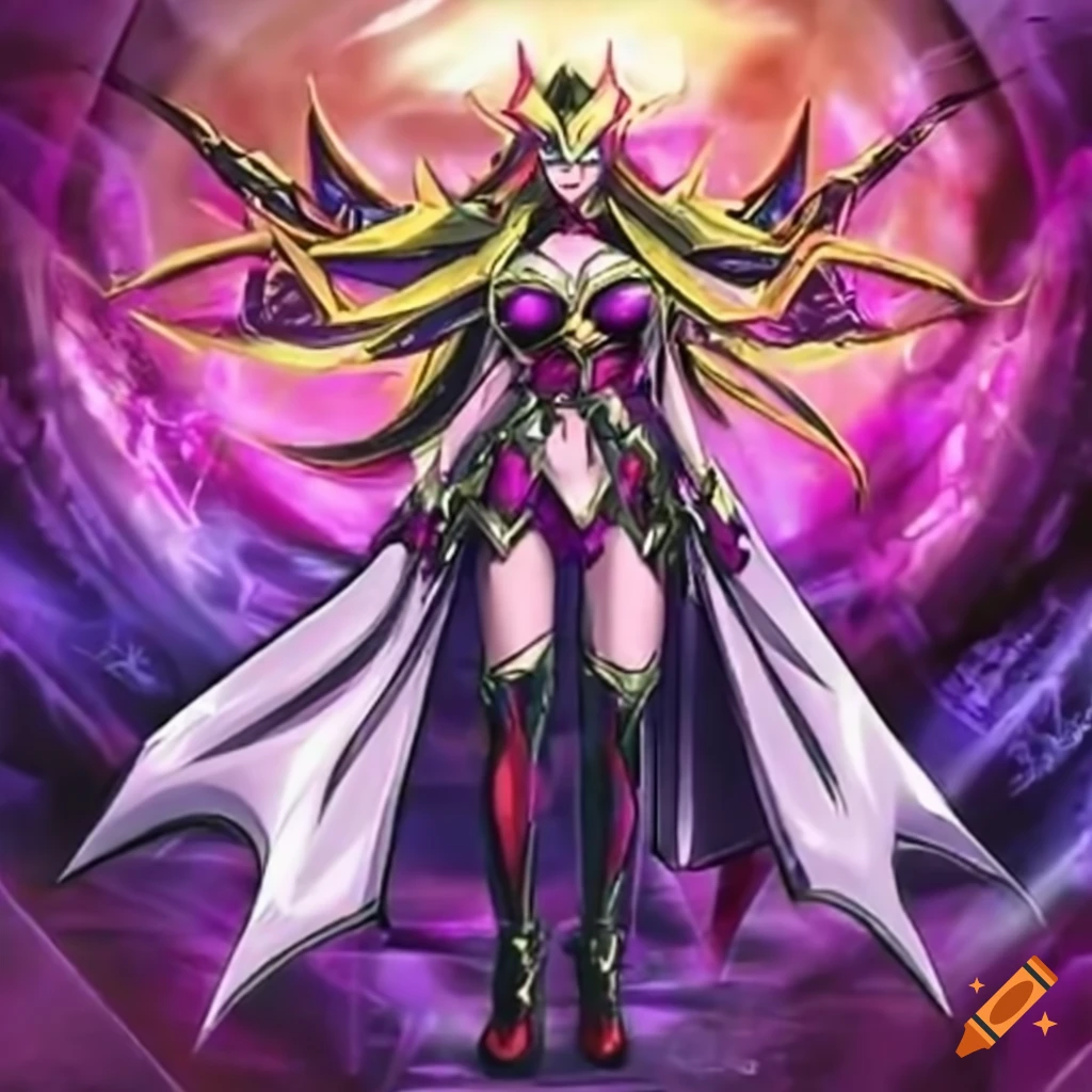 Yugioh monster card concept 'Demon Queen Valeria'