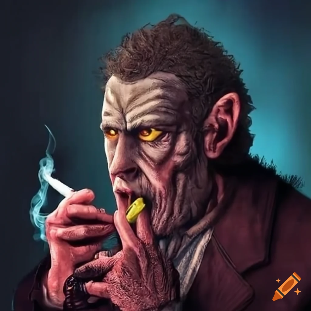 Wolf man in Twin Peaks