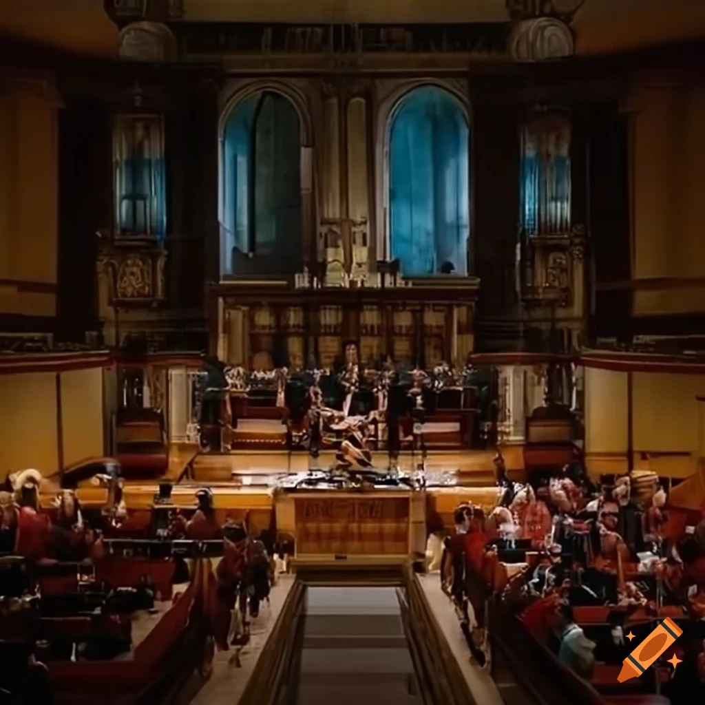 Worship with orchestra and synthesizer in Hong Kong