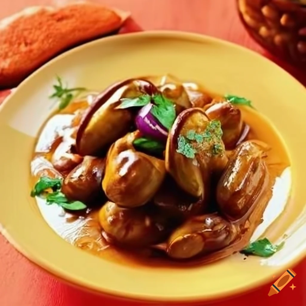 Brinjal food bharta