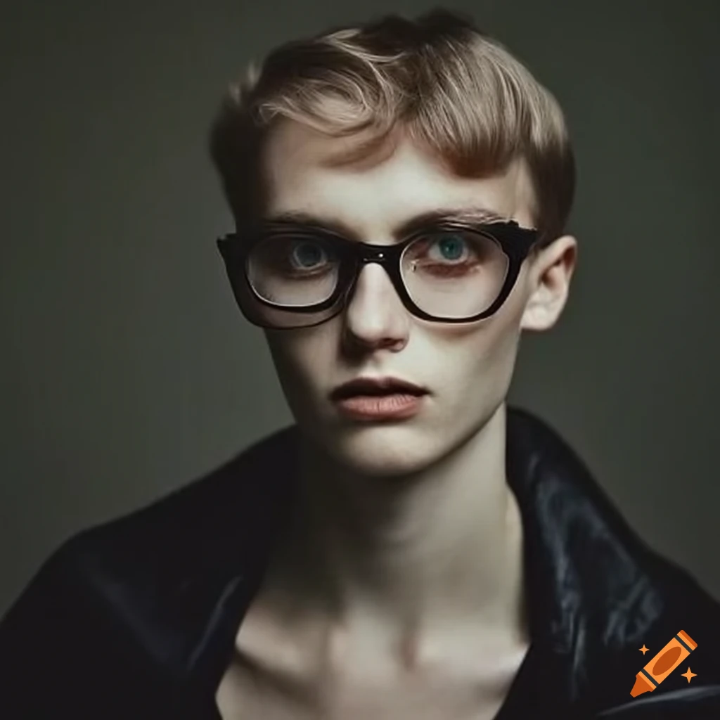 Middle-aged man with glasses knowledgeable in philosophy