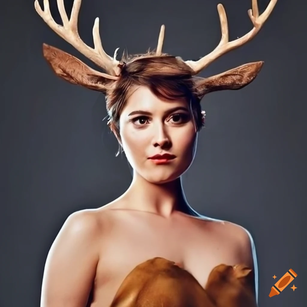 Mary Elizabeth Winstead in graceful deer attire