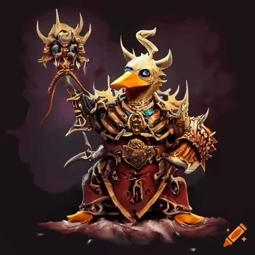 Warhammer chaos god duck