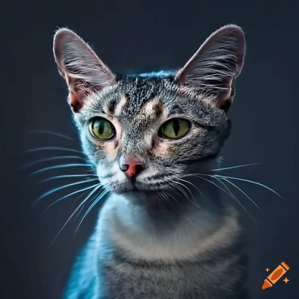 Elliot Page transformed into a house cat in a special effects scene