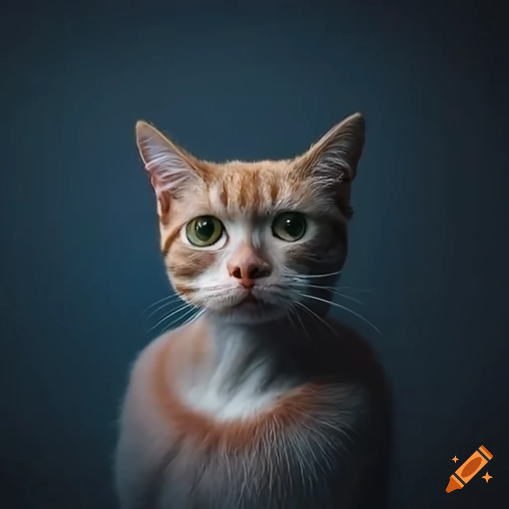 Elliot Page transformed into a house cat in a special effects scene