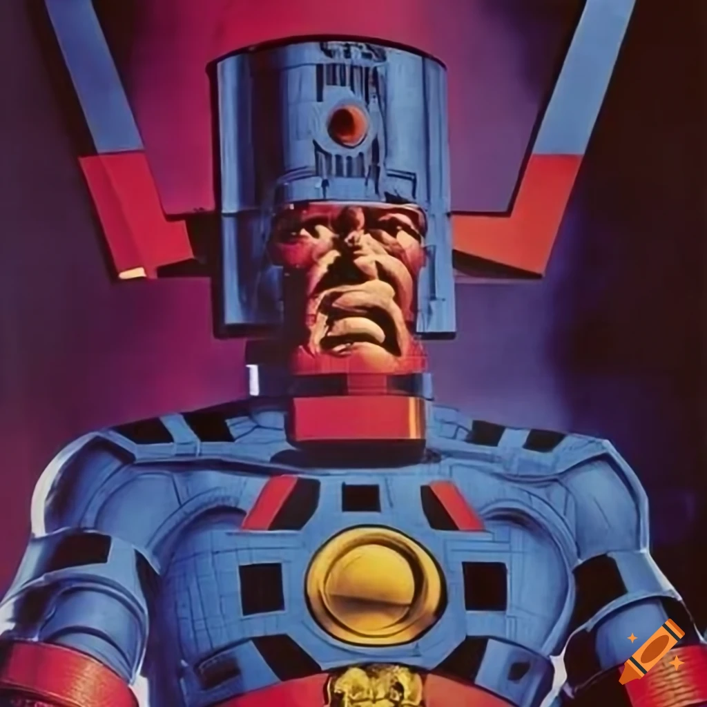 High-resolution photograph of Galactus from 1972