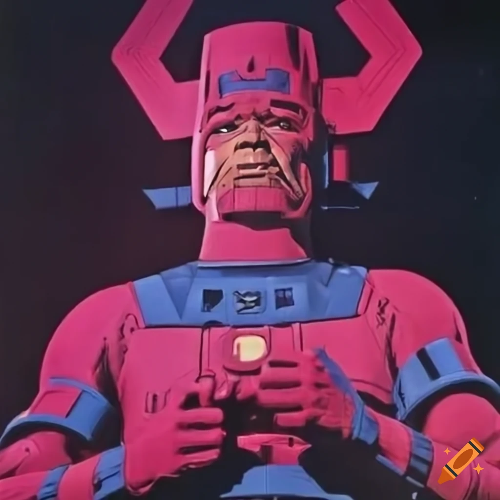 High-resolution photograph of Galactus from 1972