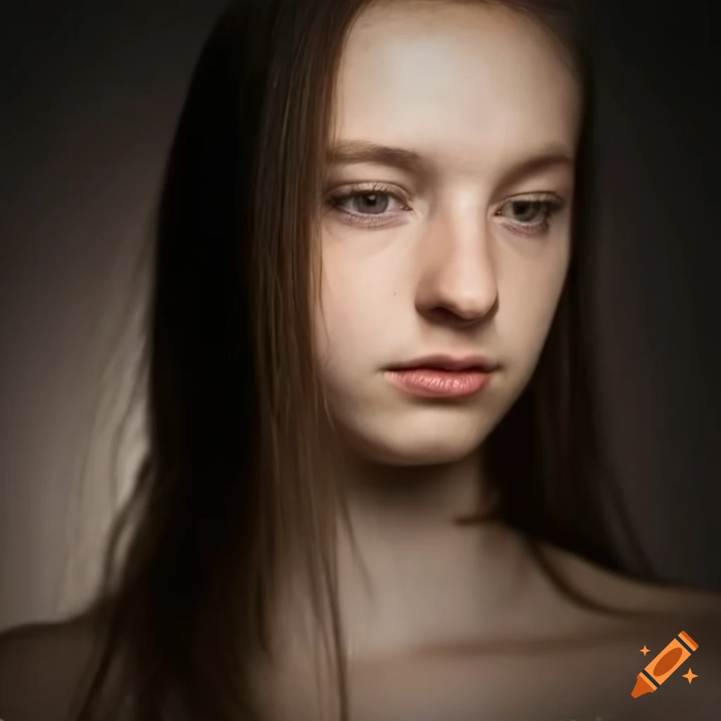 Dominant Lithuanian young woman expressing authority