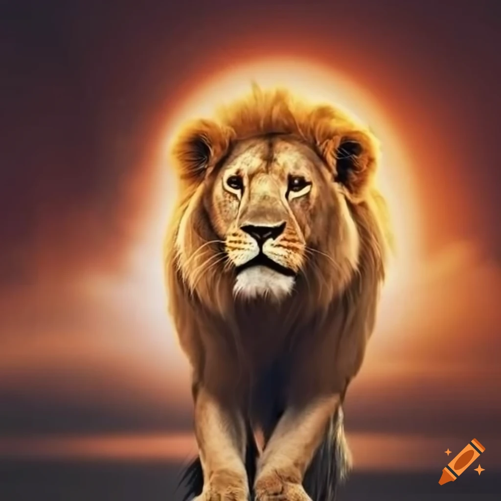 Cover for sales page with the name Good Sales using a lion symbolizing God