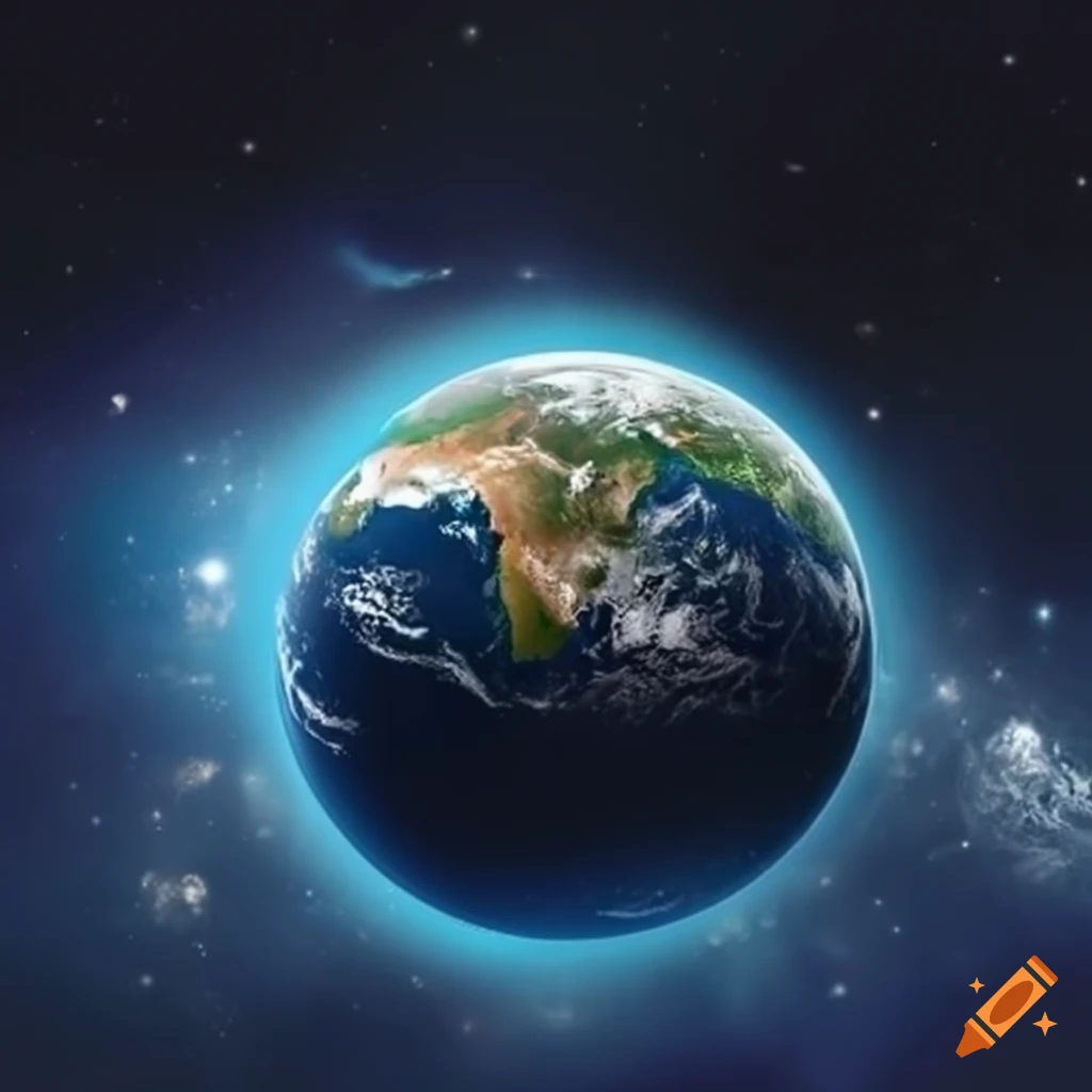 View of Earth from space