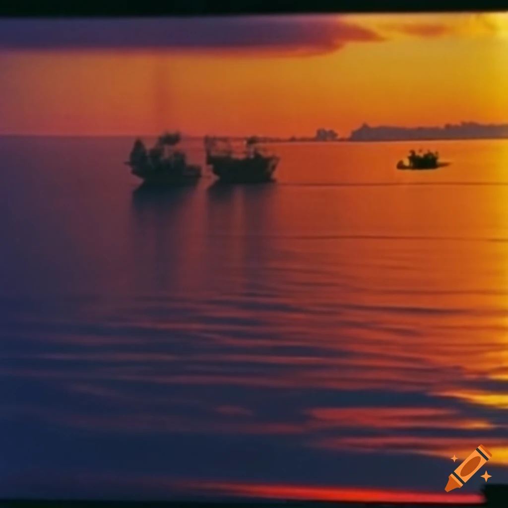 1970s National Geographic Fujichrome photograph, The Neon World of PBS News