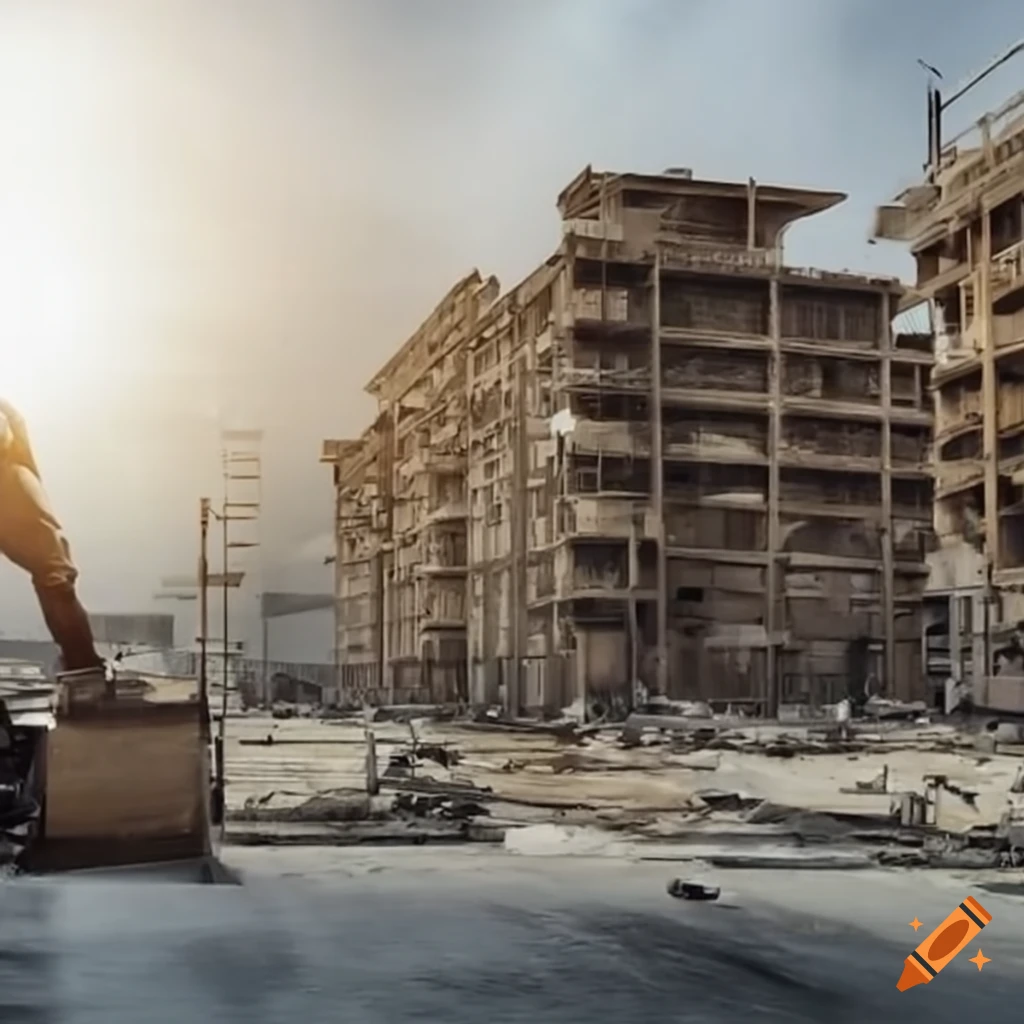 Civil engineer at work