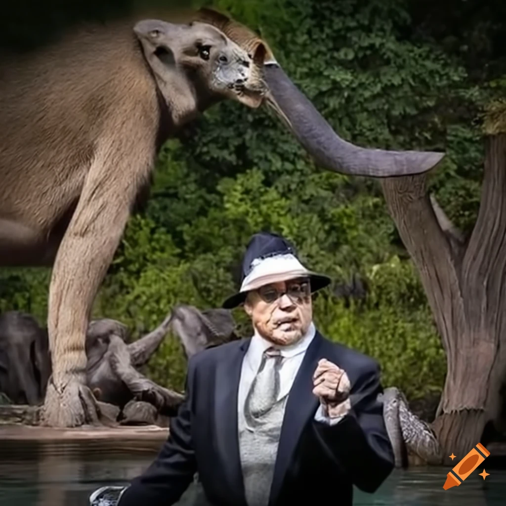 Al Capone at the Columbus zoo in 2024