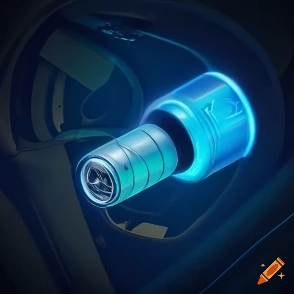 Detailed technical blueprint of a car sensor