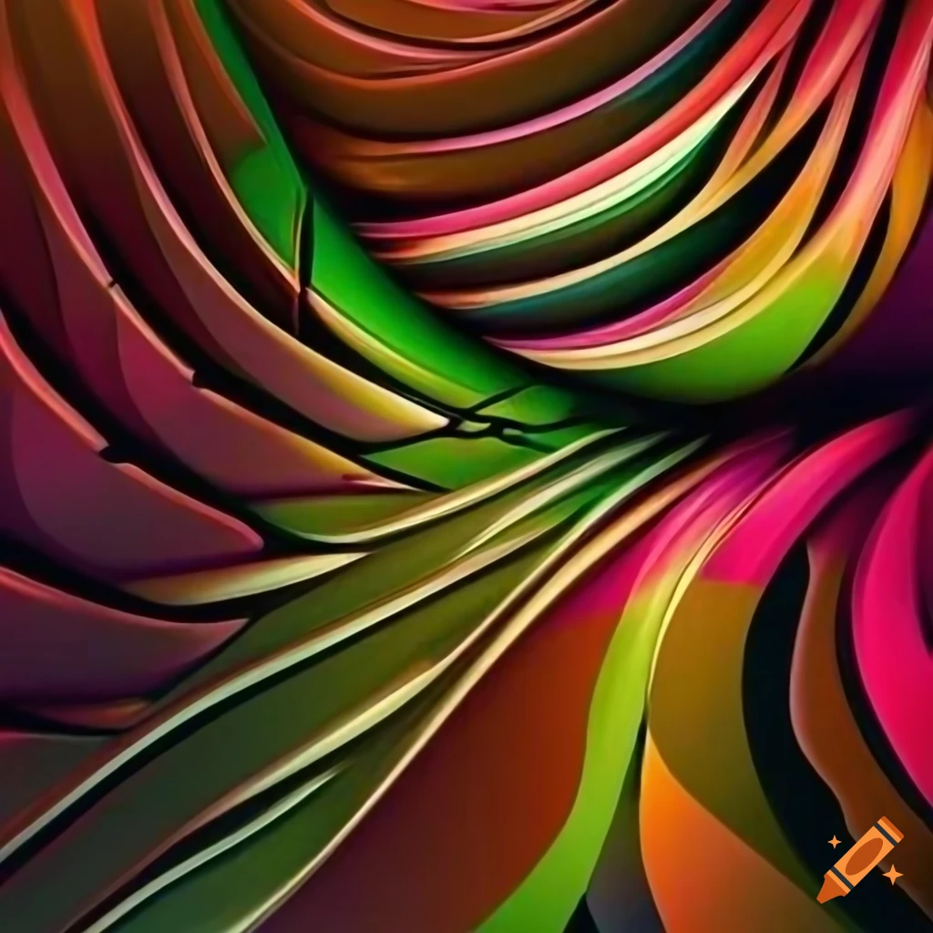 Abstract leaves