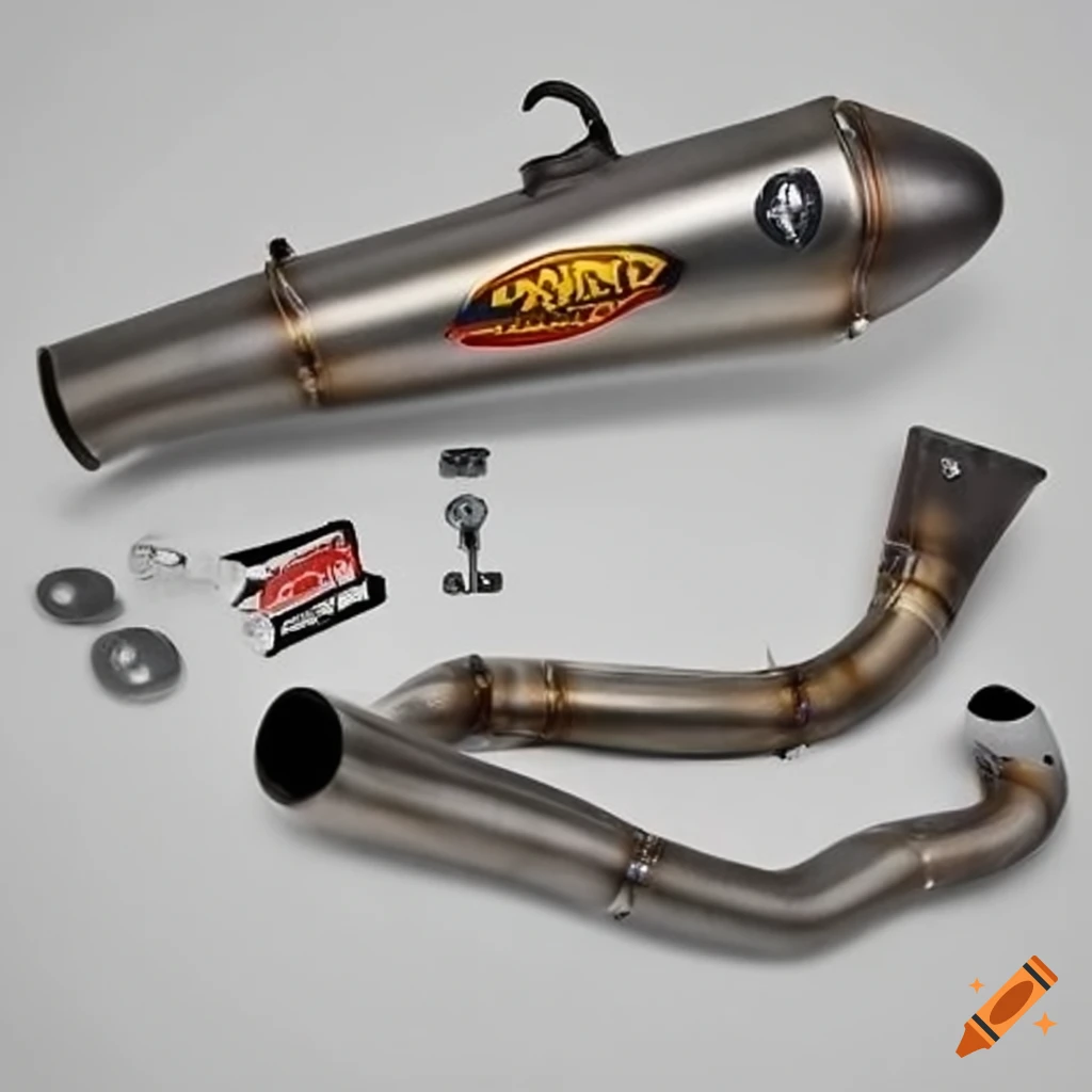Fmf motorcycle exhaust on Craiyon