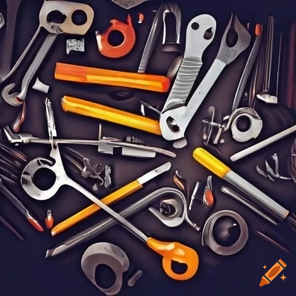 A collection of repair tools