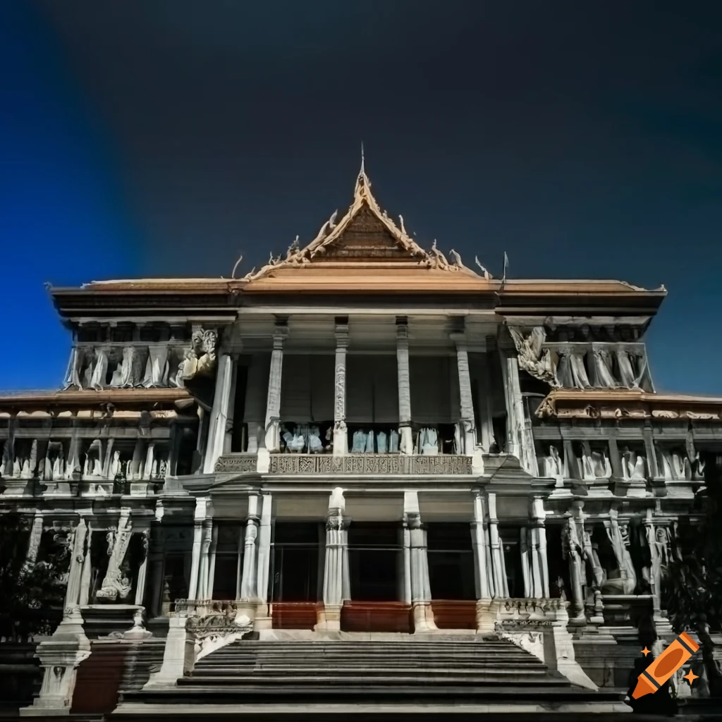 National library in Phnom Penh