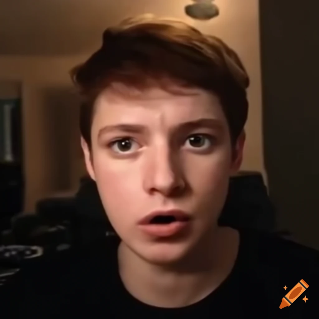 Hyperrealistic portrait of YouTuber ElrubiusOMG