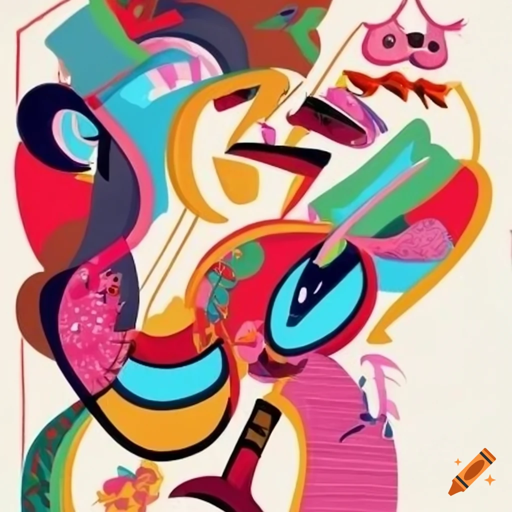 Art style inspired by SHAG JOSH AGLE