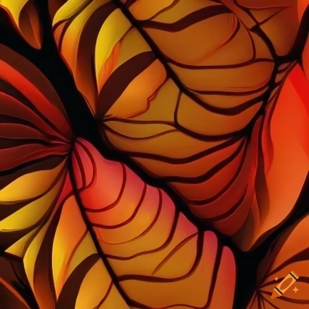 Abstract leaves