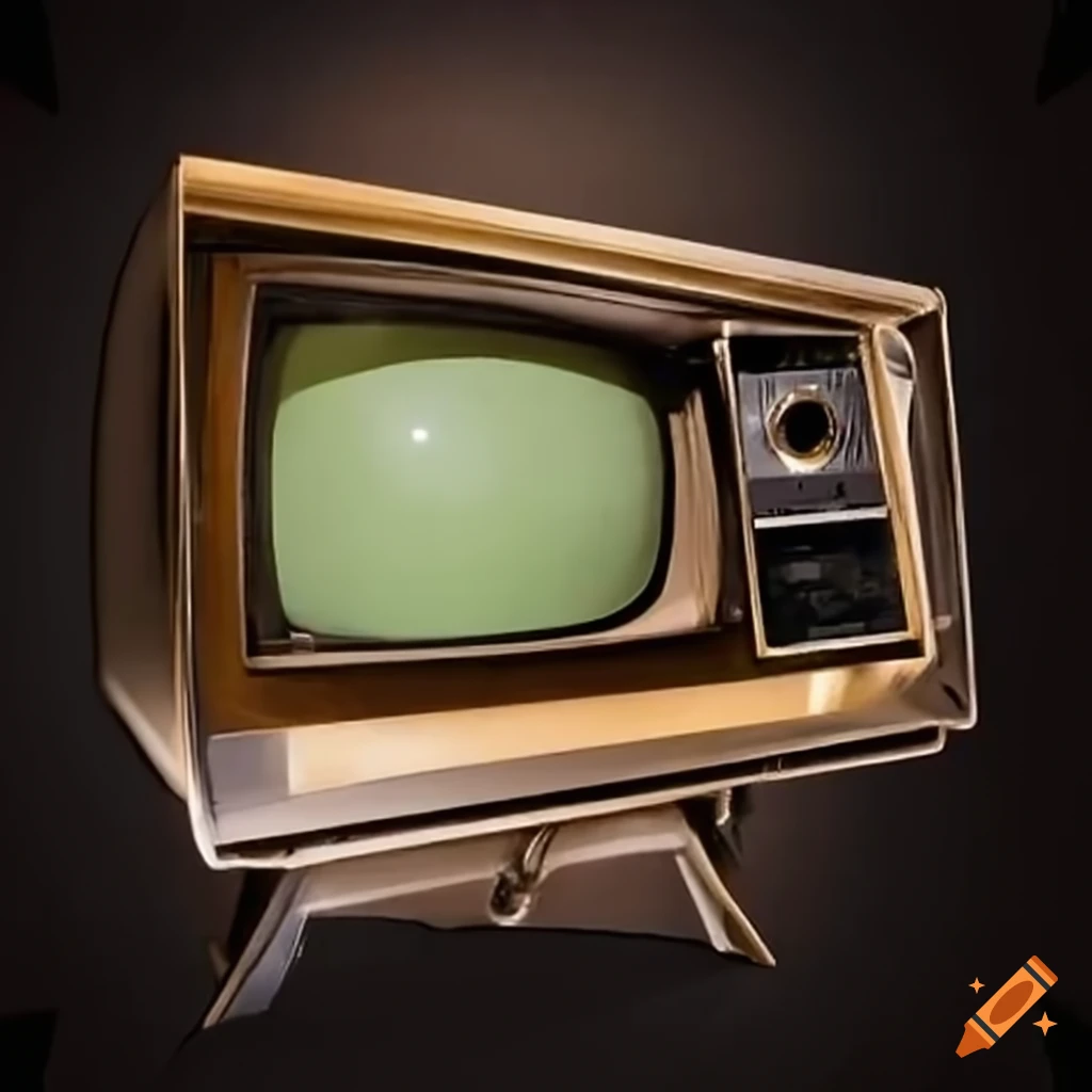 Art style inspired by SHAG JOSH AGLE and an old television