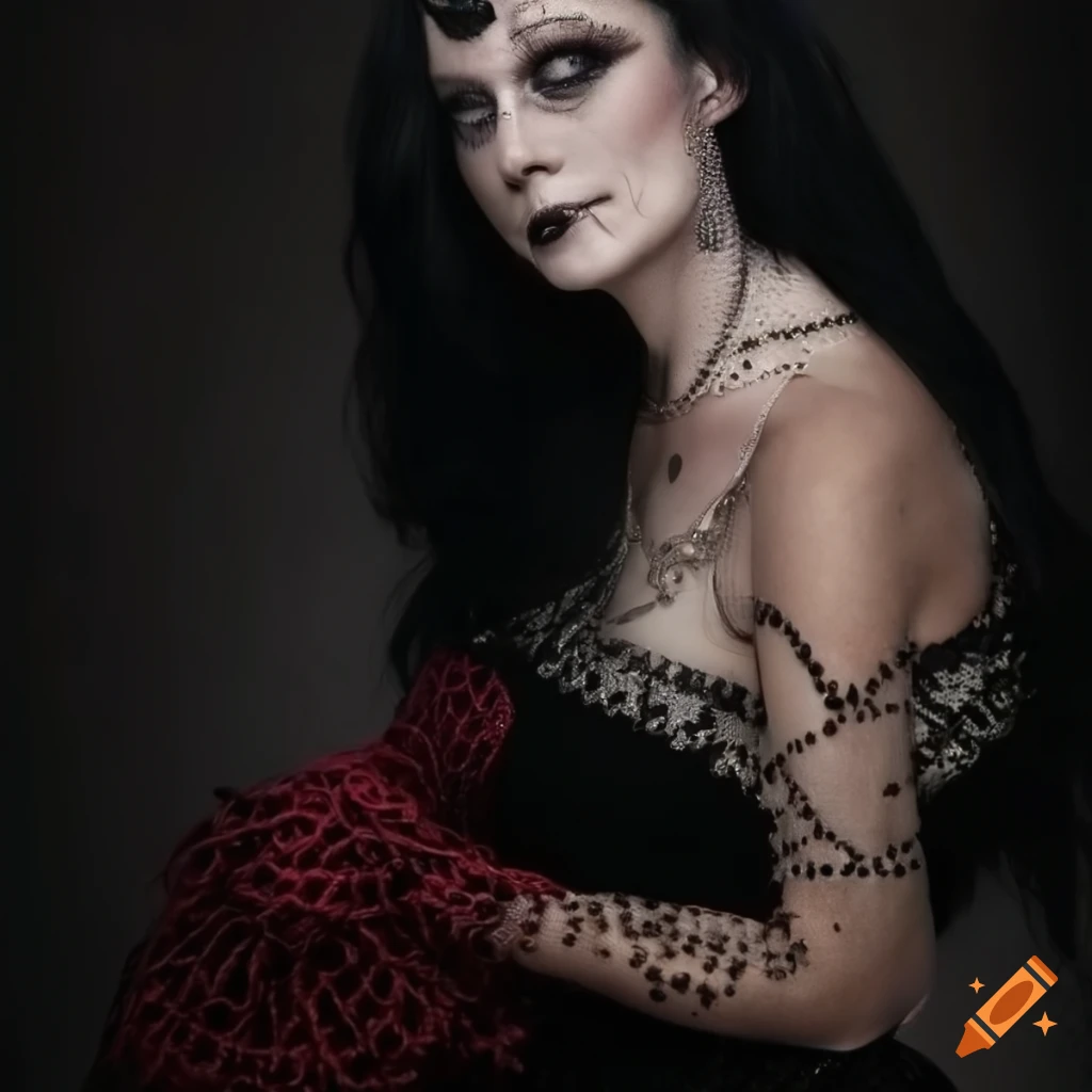 Gothic Kathy with Crochet skin