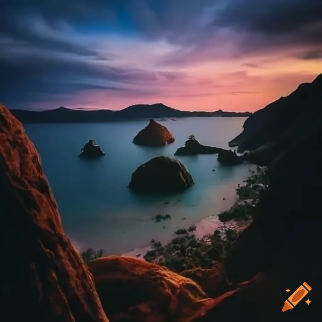 Island landscape