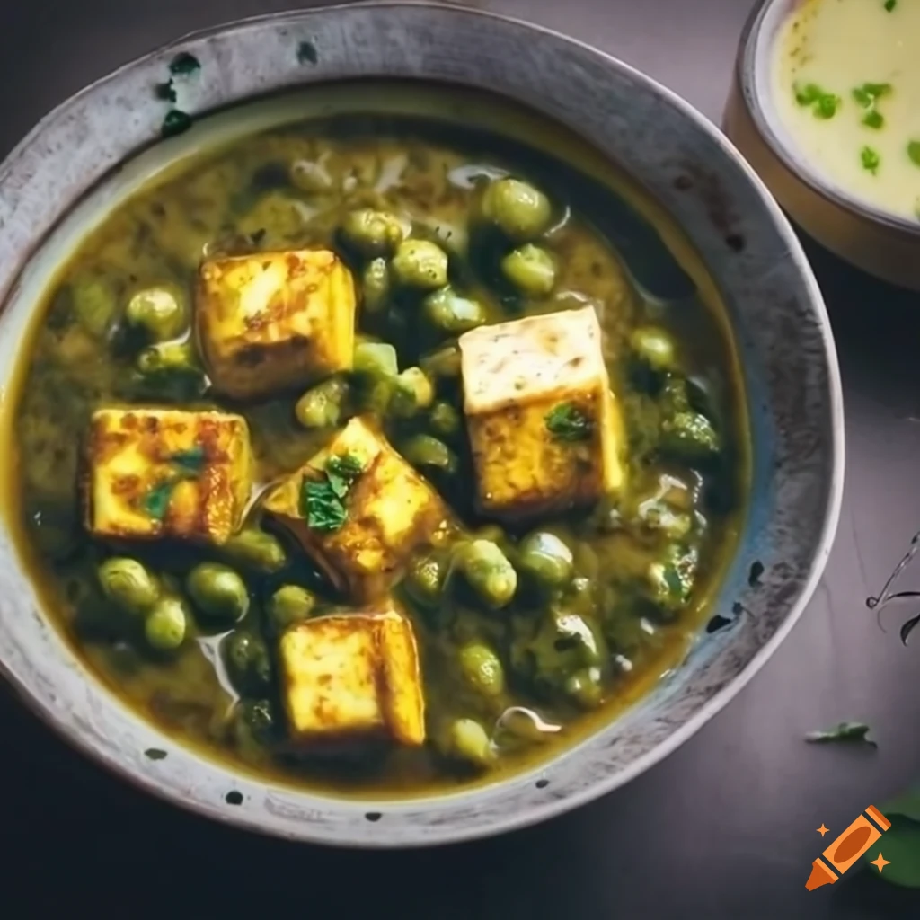 Bowl of mixed Indian vegetable dishes and rice