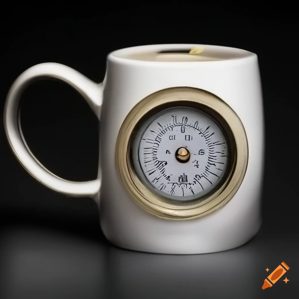 Hygrometer in a tea mug