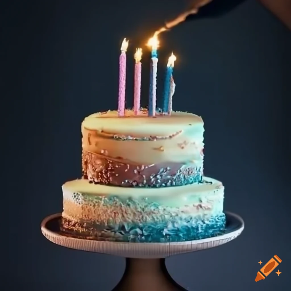 50th birthday cake for Mercury