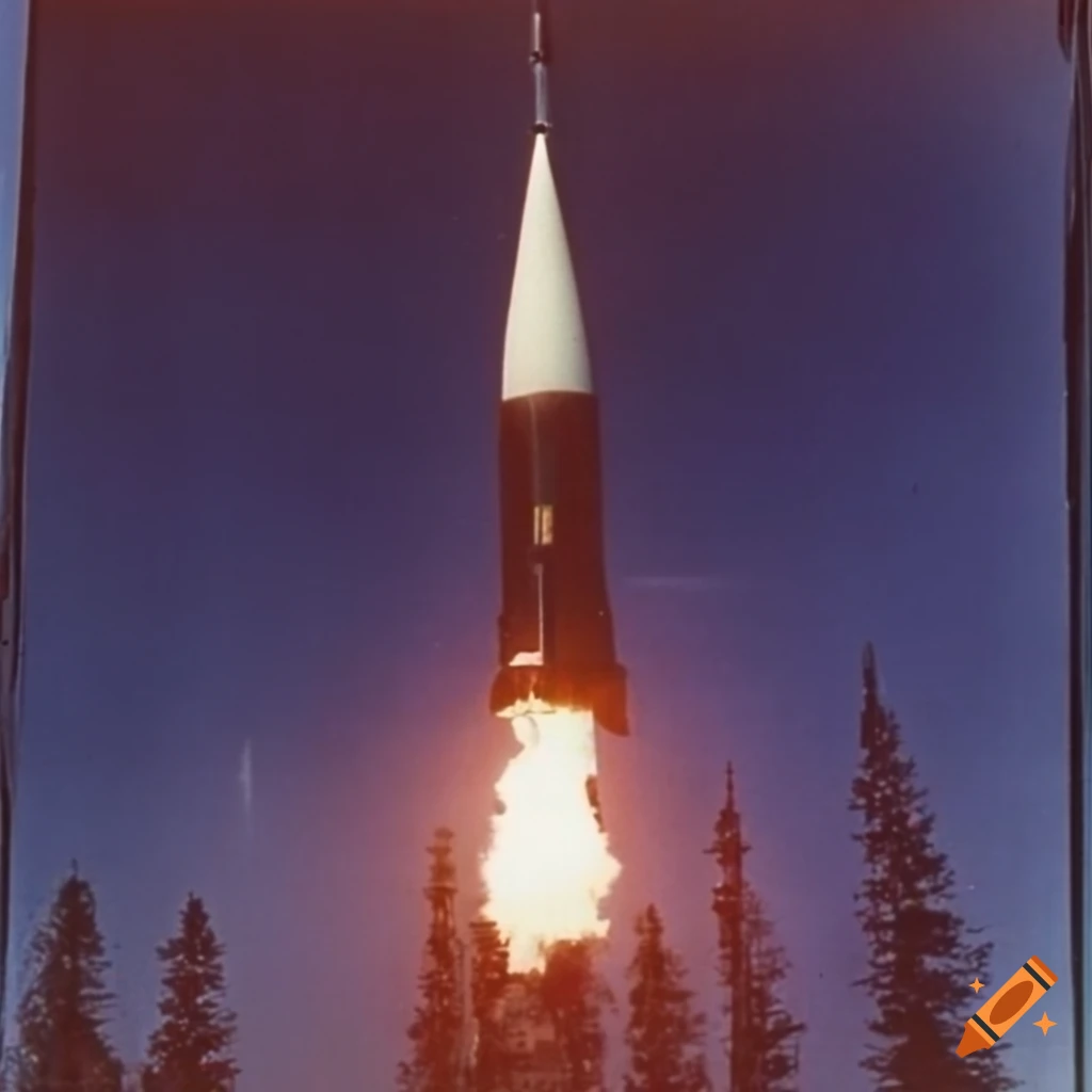 High-resolution color photograph of Missile Command from 1972, wide-angle view