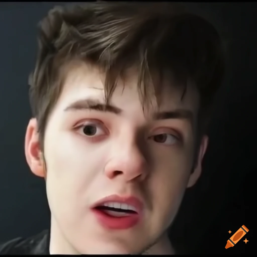 Hyperrealistic portrait of YouTuber ElrubiusOMG