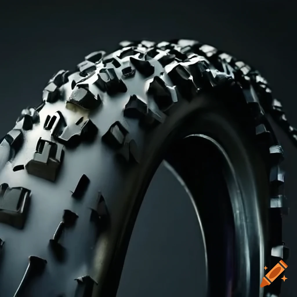 Motocross tire wheel on Craiyon