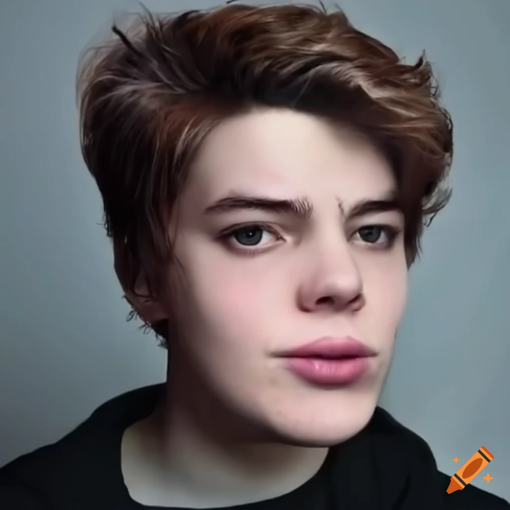 Hyperrealistic portrait of YouTuber ElrubiusOMG