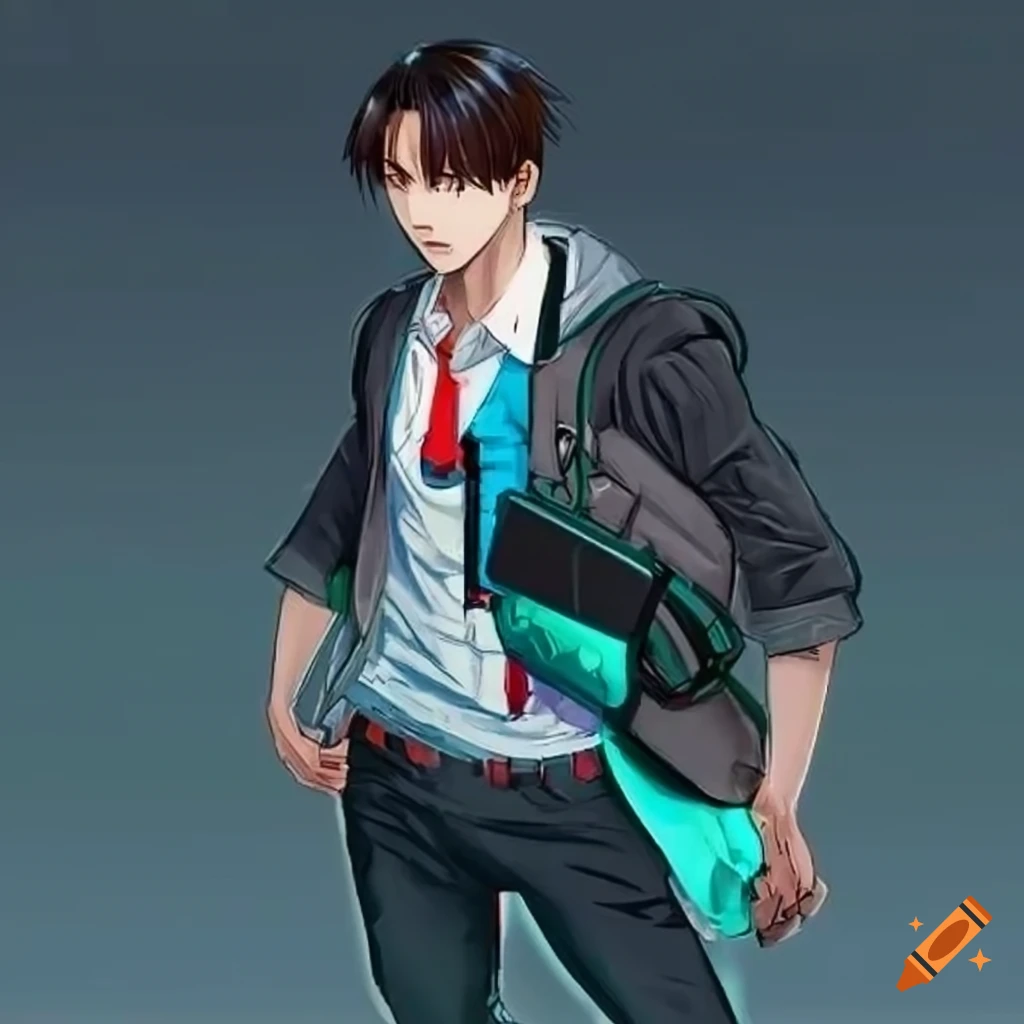 Asian male in business-casual attire with a professional demeanor