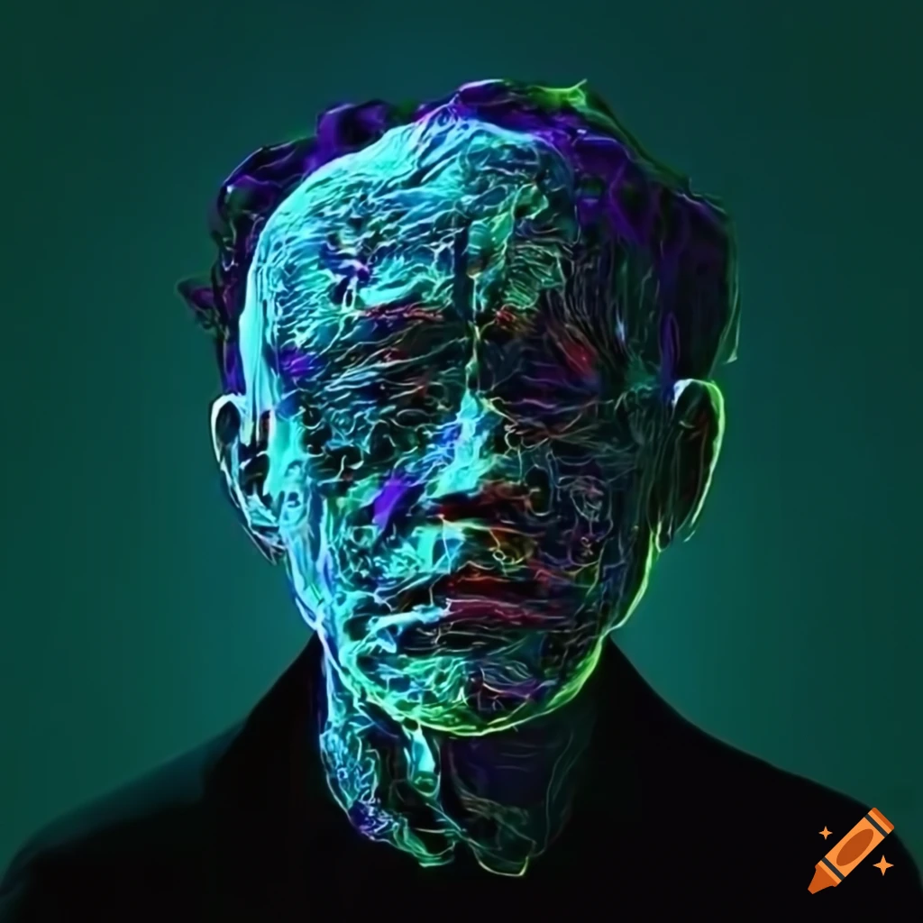Artists collaborating with generative AI technology