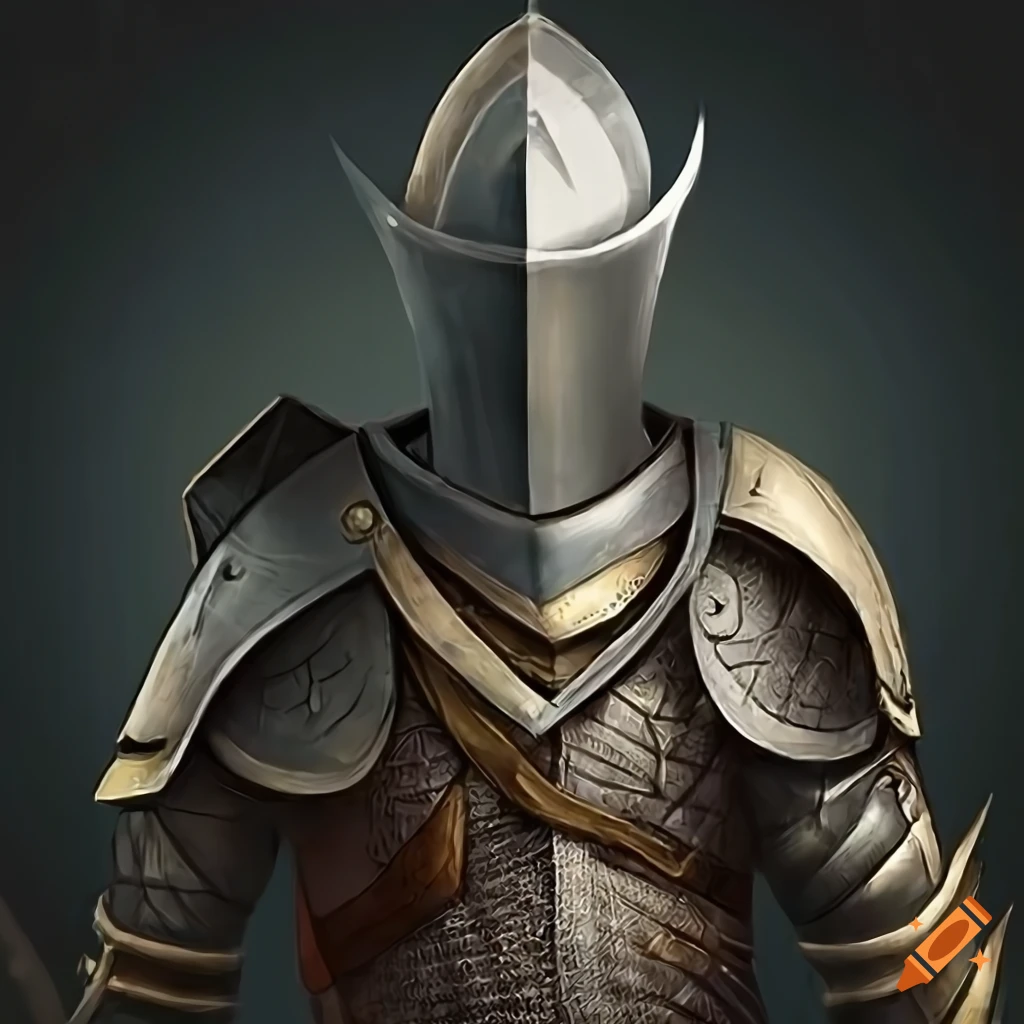 Knight avatar in fantasy style