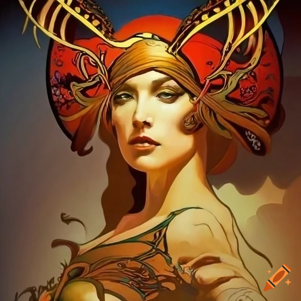 Unbelievable glowing lighting inspired by Boris Vallejo, Alphonse Mucha, Escher, and Vermeer