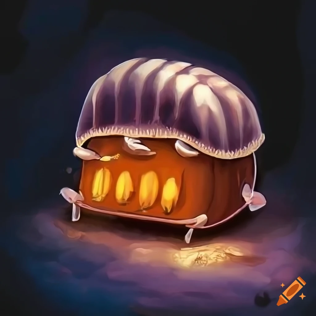 Dapper isopod next to a toaster