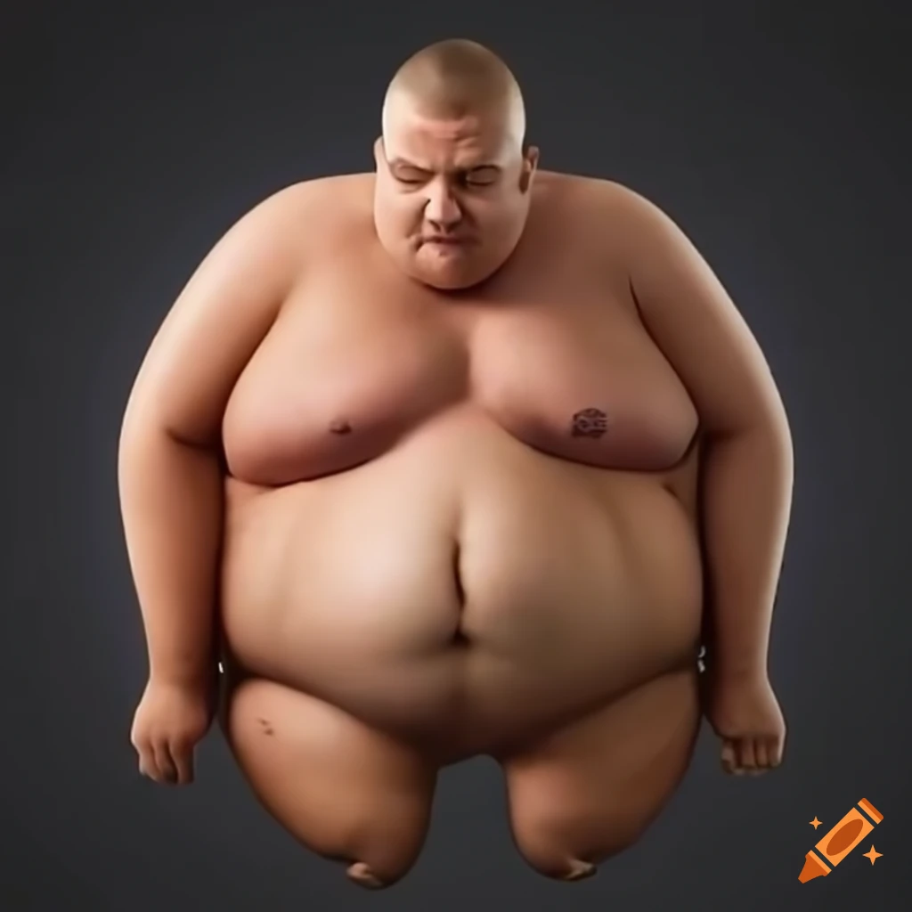 Man with a robust physique